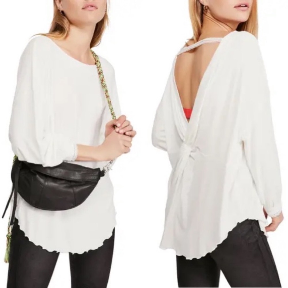 Free People | Shimmy Shake White Top
